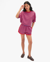 Short Sleeve Oversized Sweatshirt on Sandra