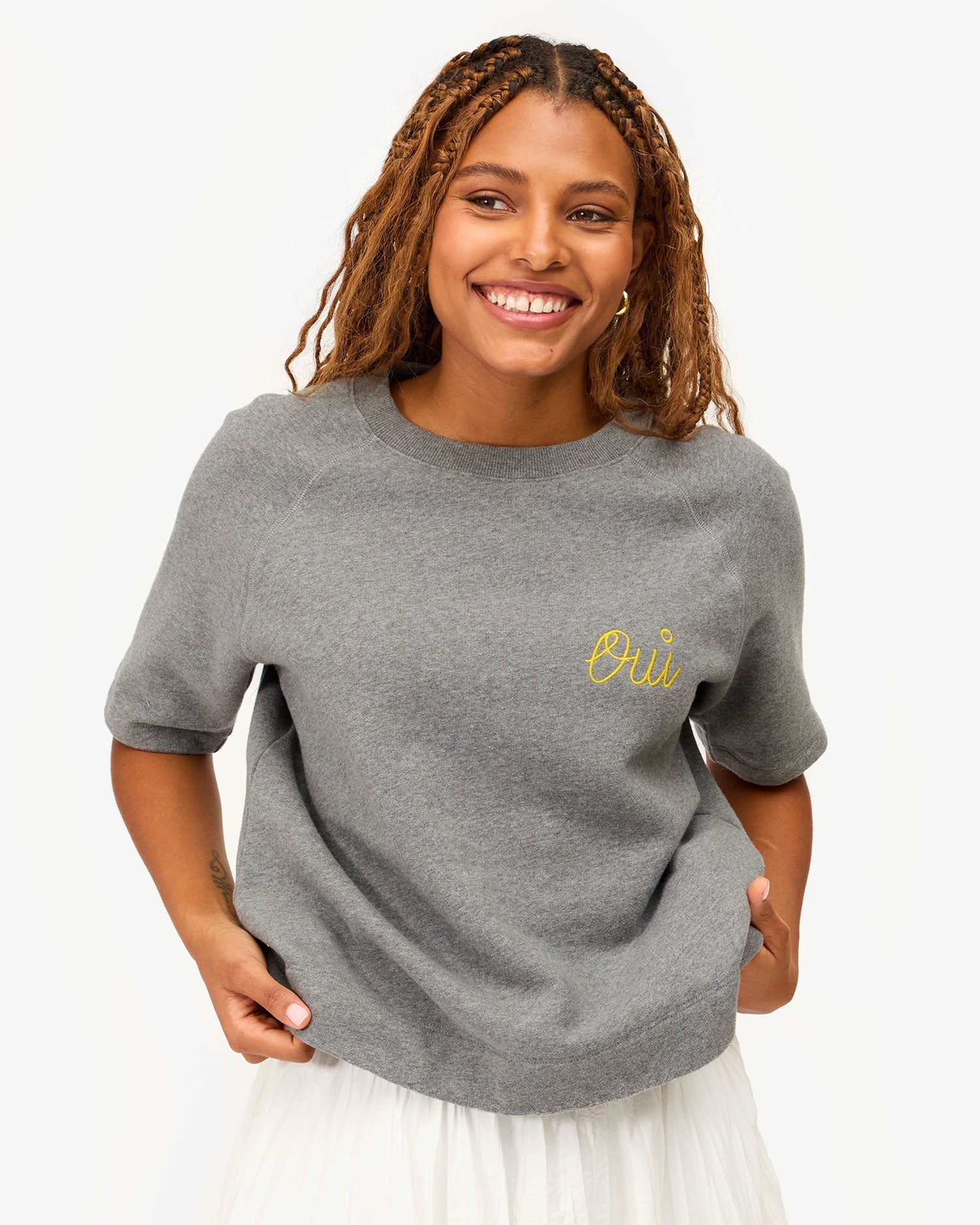 Mother Counts Clare V Sweatshirt Clare V Tee Camp Fit In Every
