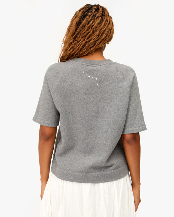 Short Sleeve Sweatshirt back view
