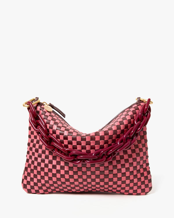 Flat Clutch with shortie strap