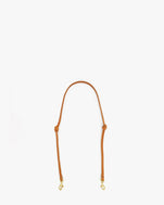 Cuoio Thin Knotted Shoulder Strap
