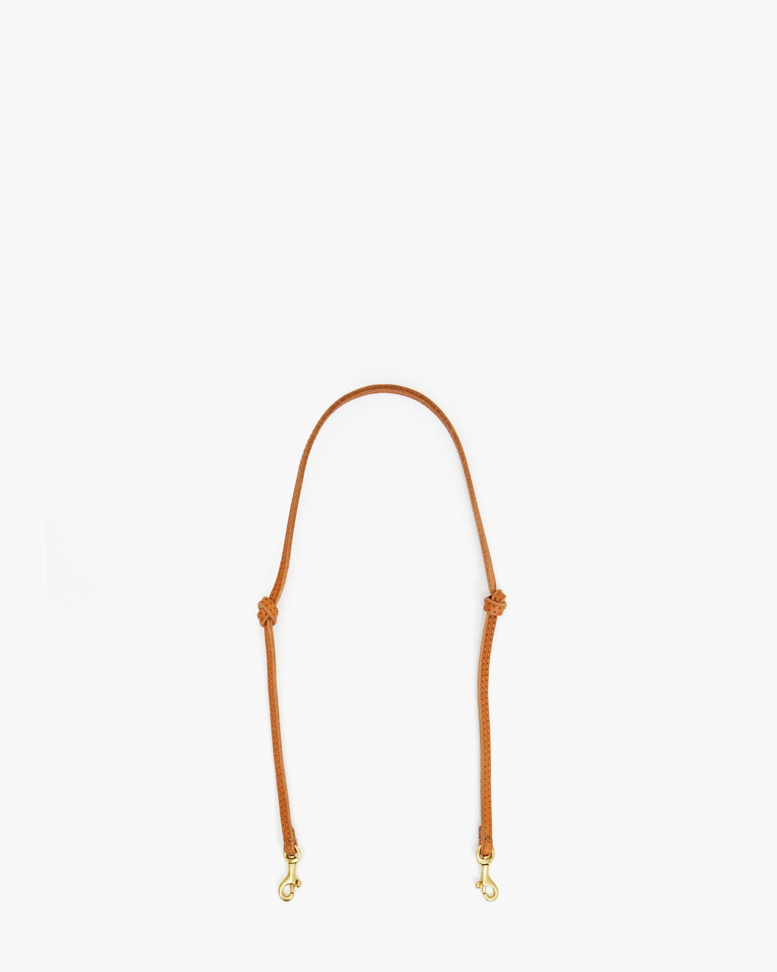Cuoio Thin Knotted Shoulder Strap