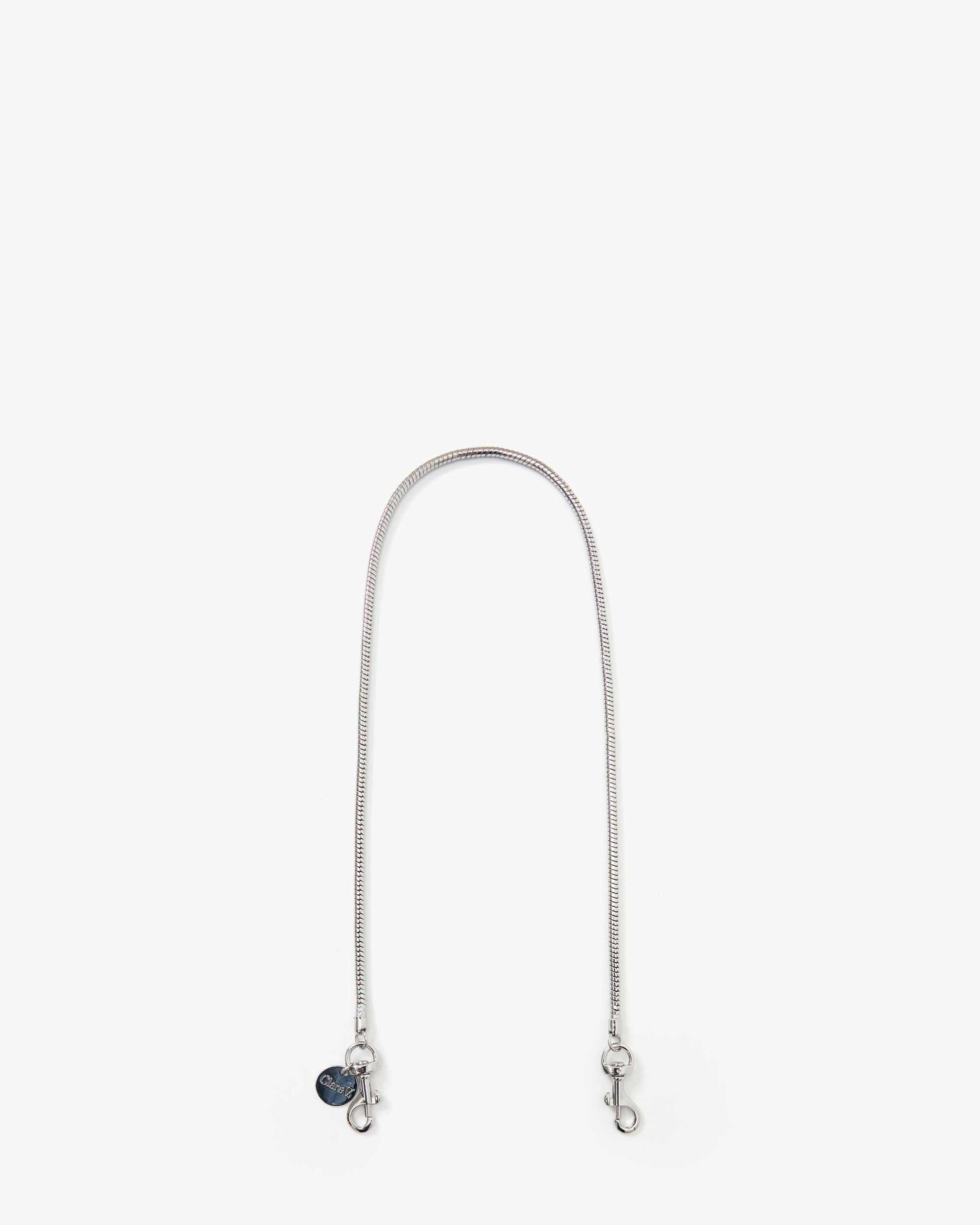Silver Snake Chain Shoulder Strap