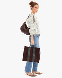 Simple Tote with Moyen Messenger