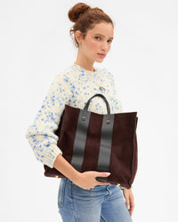 Laura holding Simple Tote