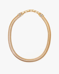 Vintage Gold Snake Chain Collar 