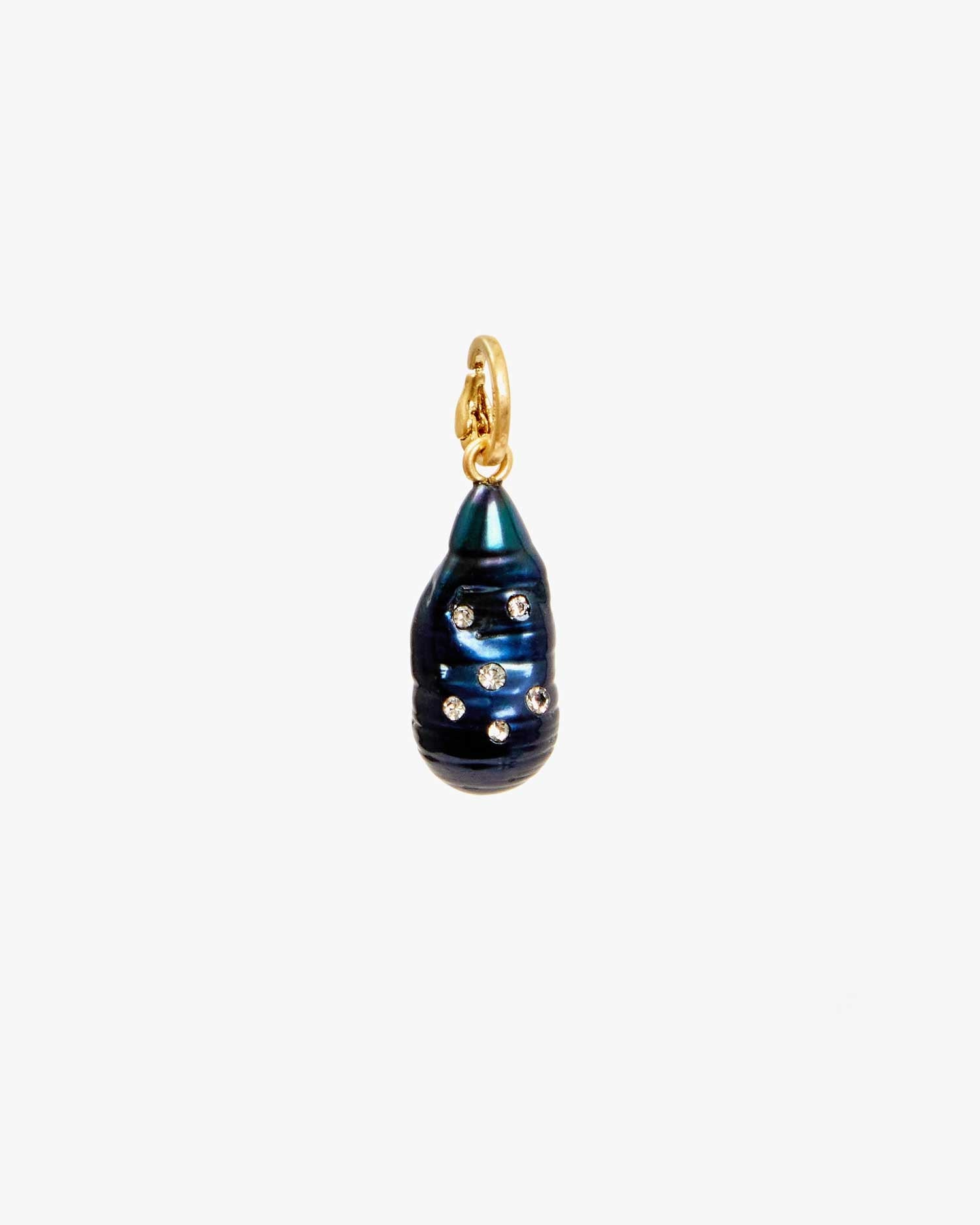 Stone Encrusted Pearl Charm – Clare V.