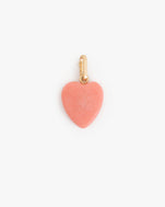 Stone Heart Charm