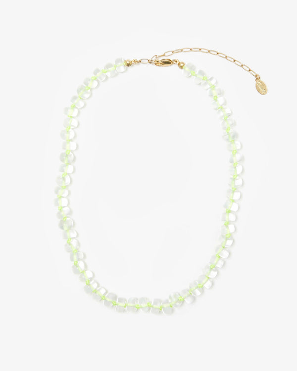 Stone Slice Necklace