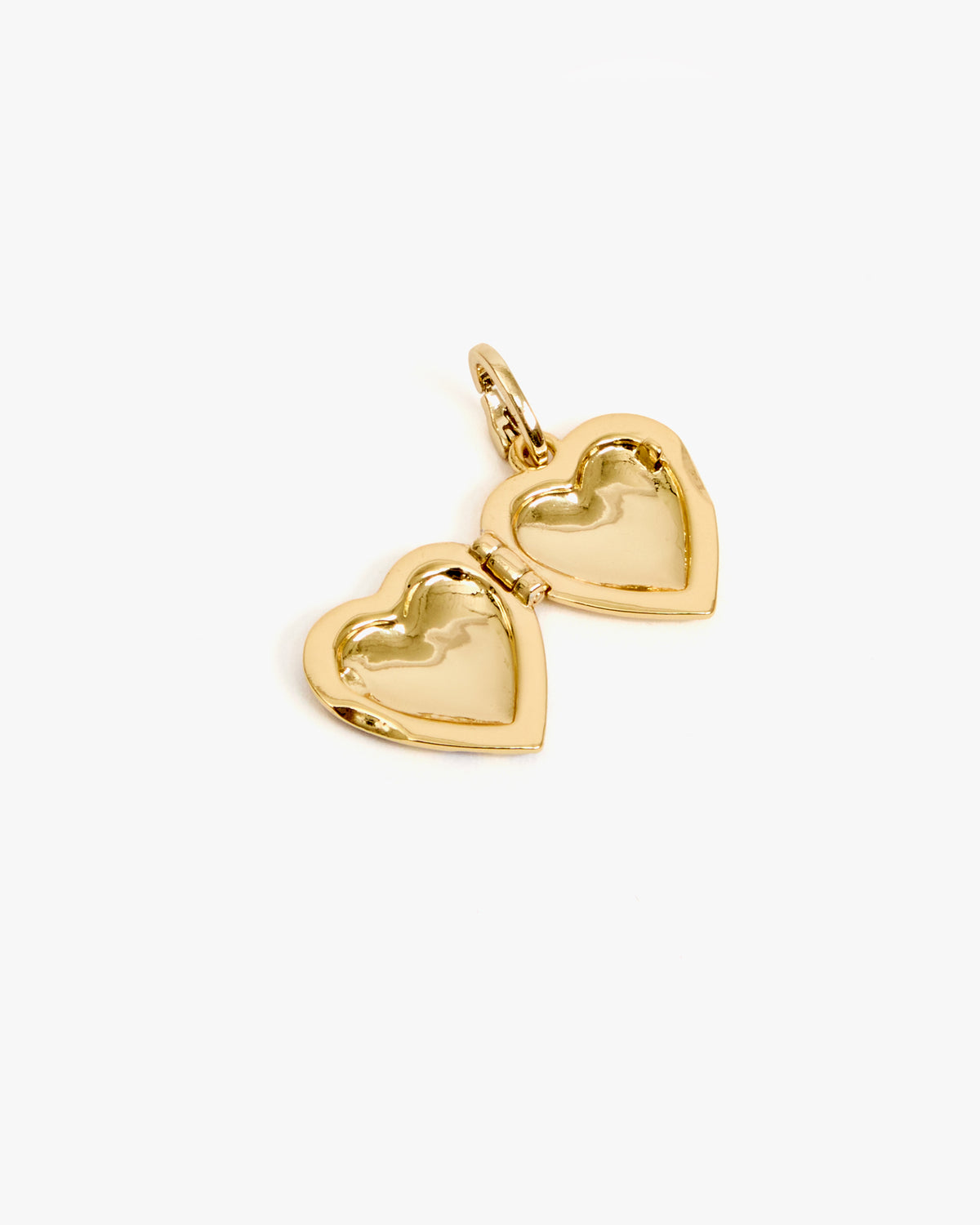 Stripe Heart Locket interior view