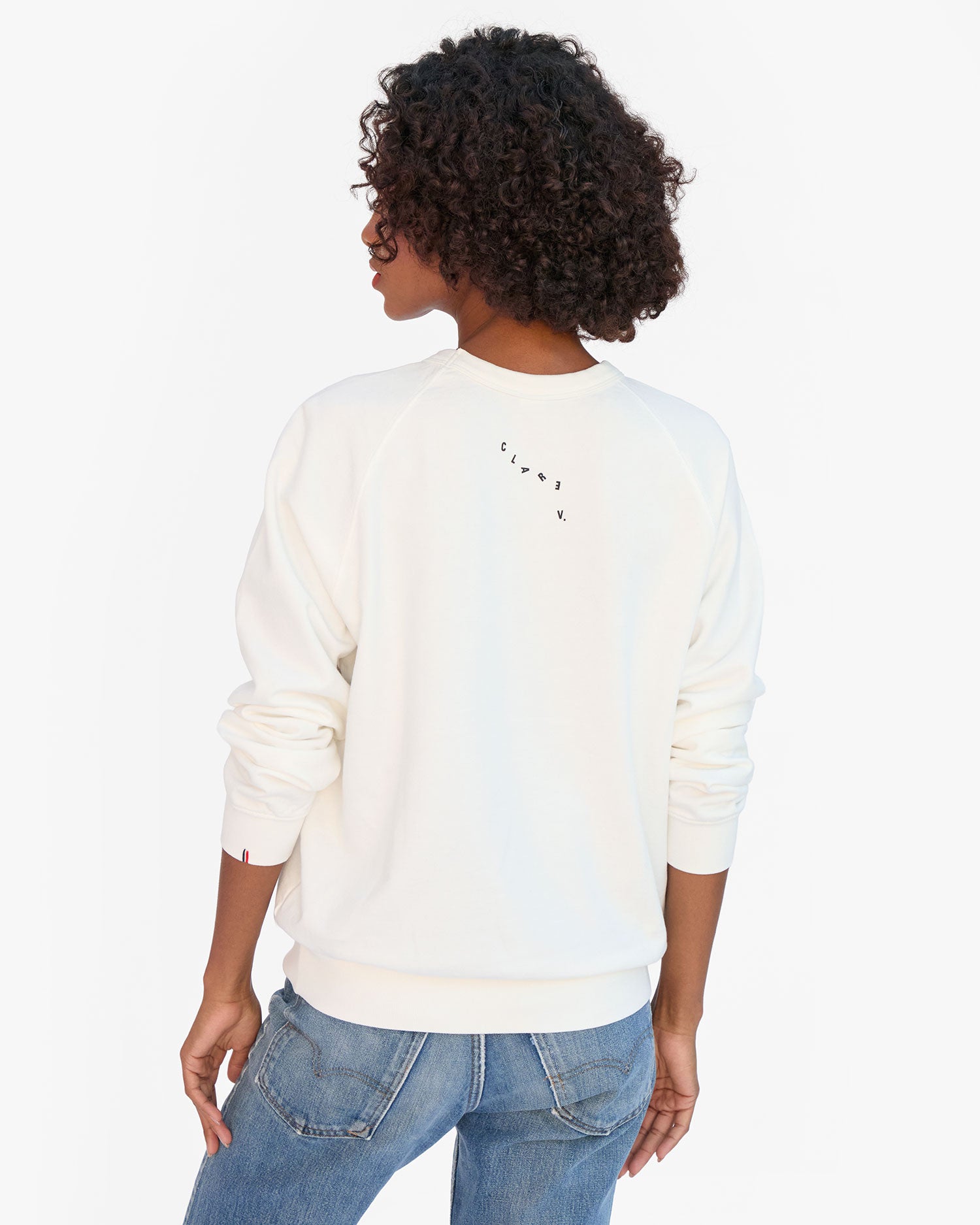 Sweat-shirt blanc, femme DOMYOS Sweat-shirt blanc, femme DOMYOS
