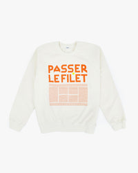 Sweatshirt Cream w/ Passer le Filet flat image
