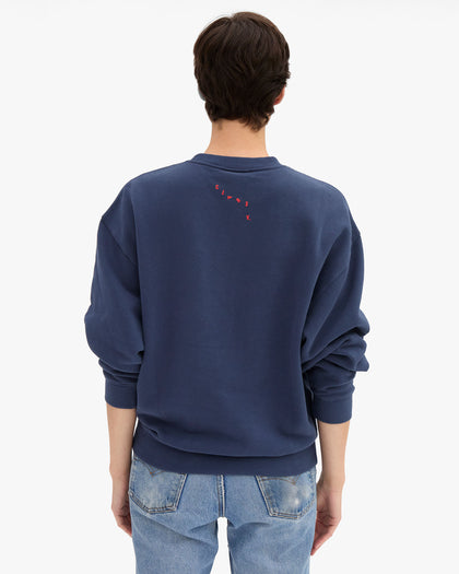 Oversized Sweatshirt back view