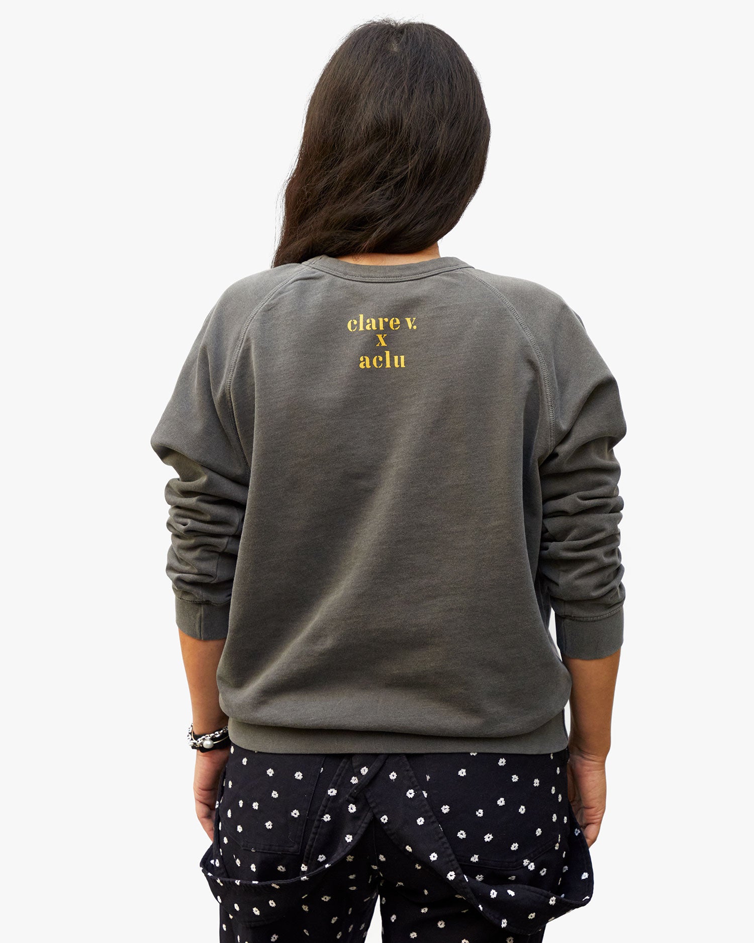 Sweatshirt back view