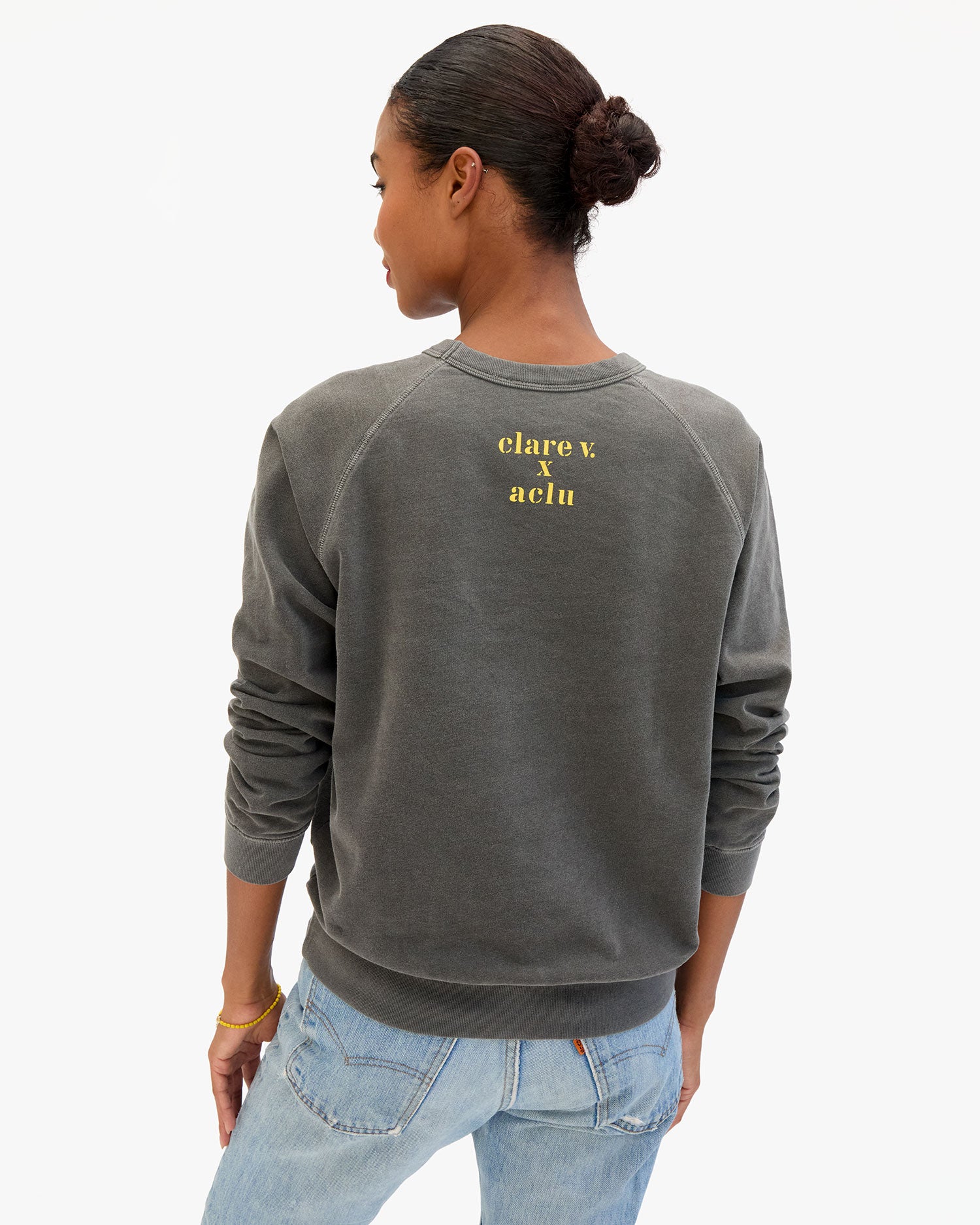 Sweatshirt back view