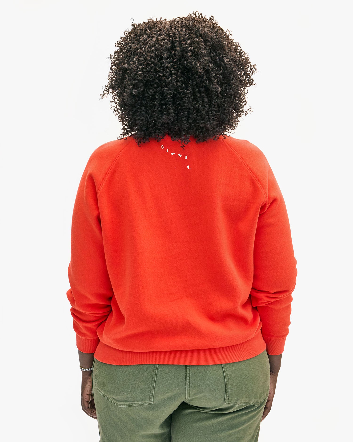 Red orange sweatshirt shop