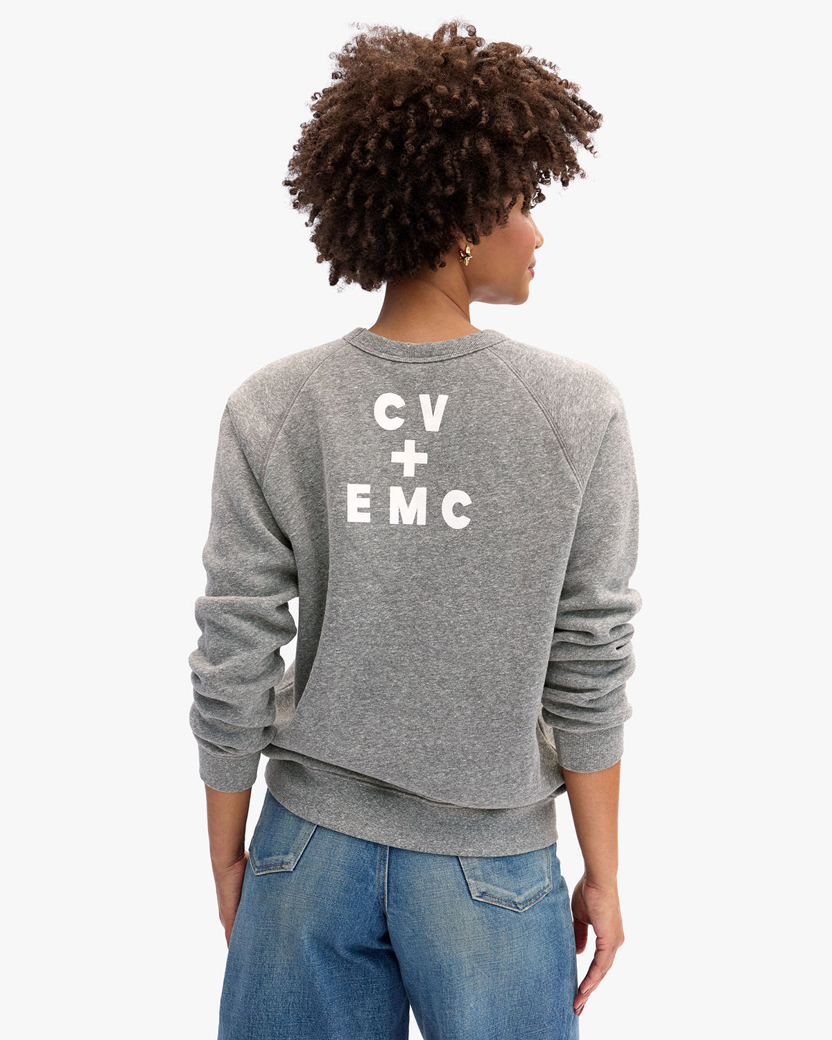 Sweatshirt back view