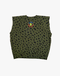 Sweatshirt Vest back view