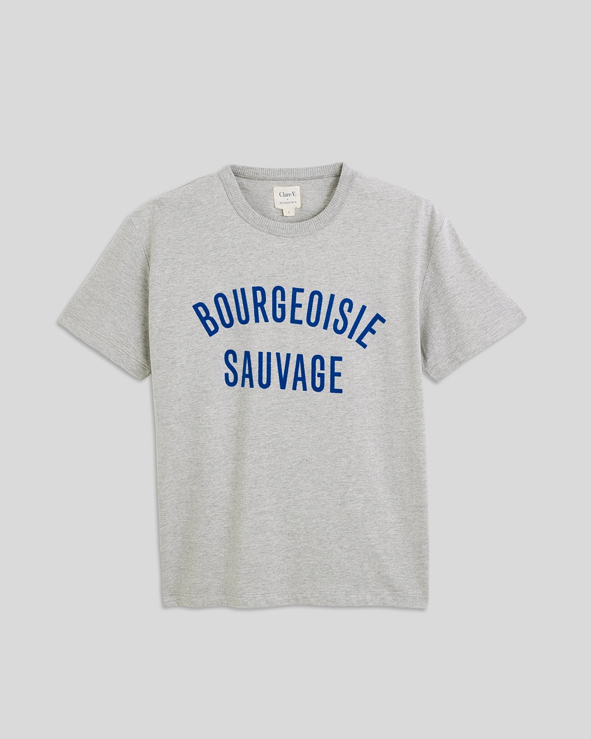 Grey w/ Cobalt Bourgeoisie Sauvage Tee