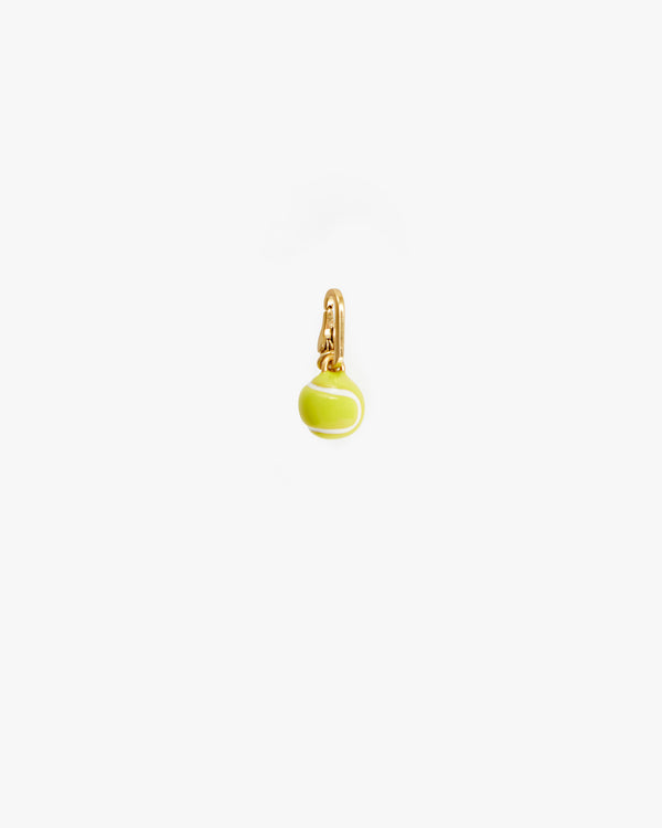 Neon Yellow Tennis Ball Charm