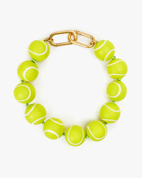 Neon Yellow Tennis Ball Collar