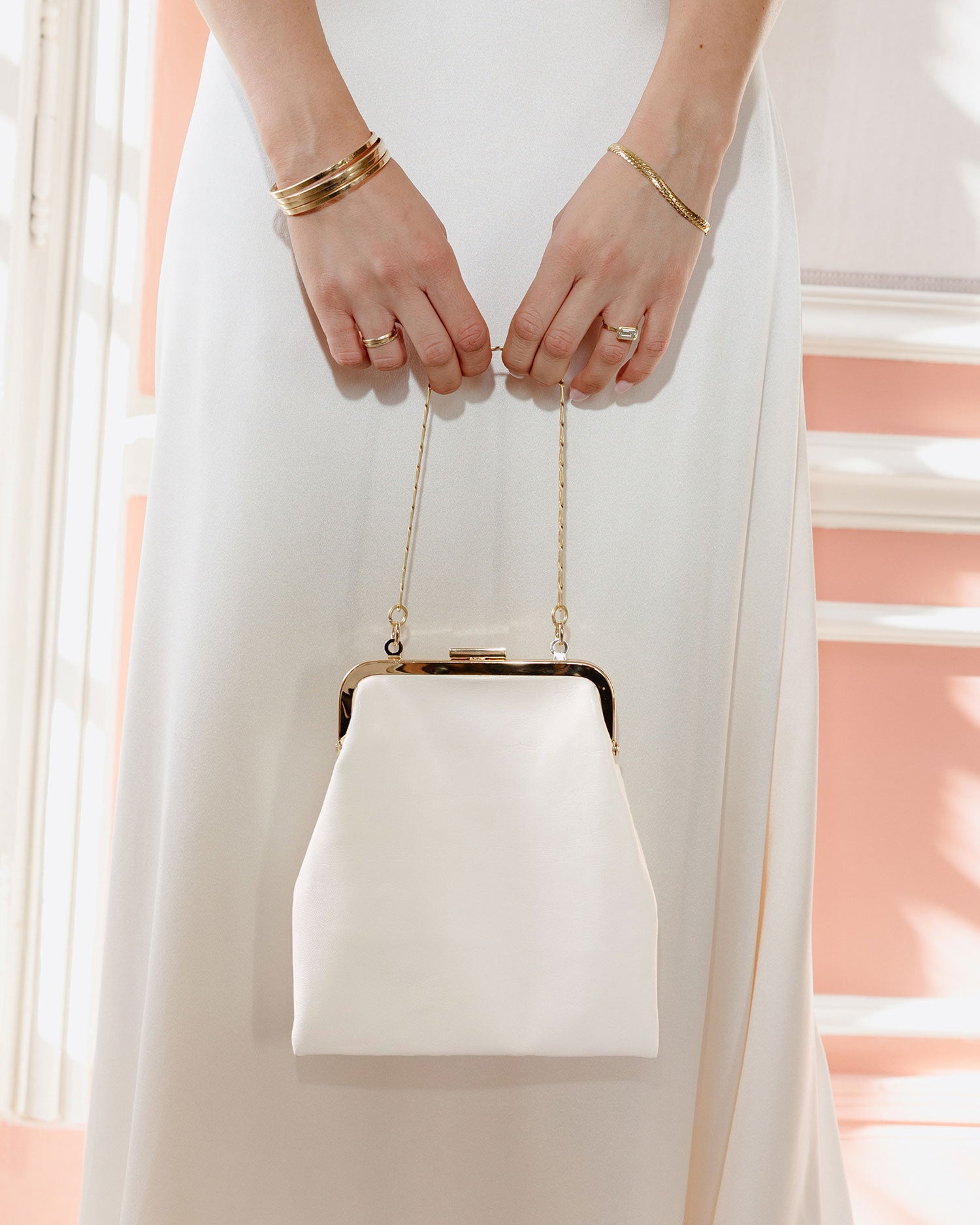 Close Up view of Sophie holding The Patricia