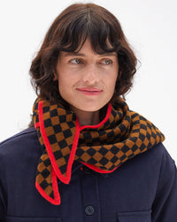 Danica wearing Triangle Scarf
