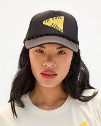 Trucker Hat on Sandra