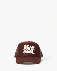 Chocolate Beaucoup Cool Trucker Hat.