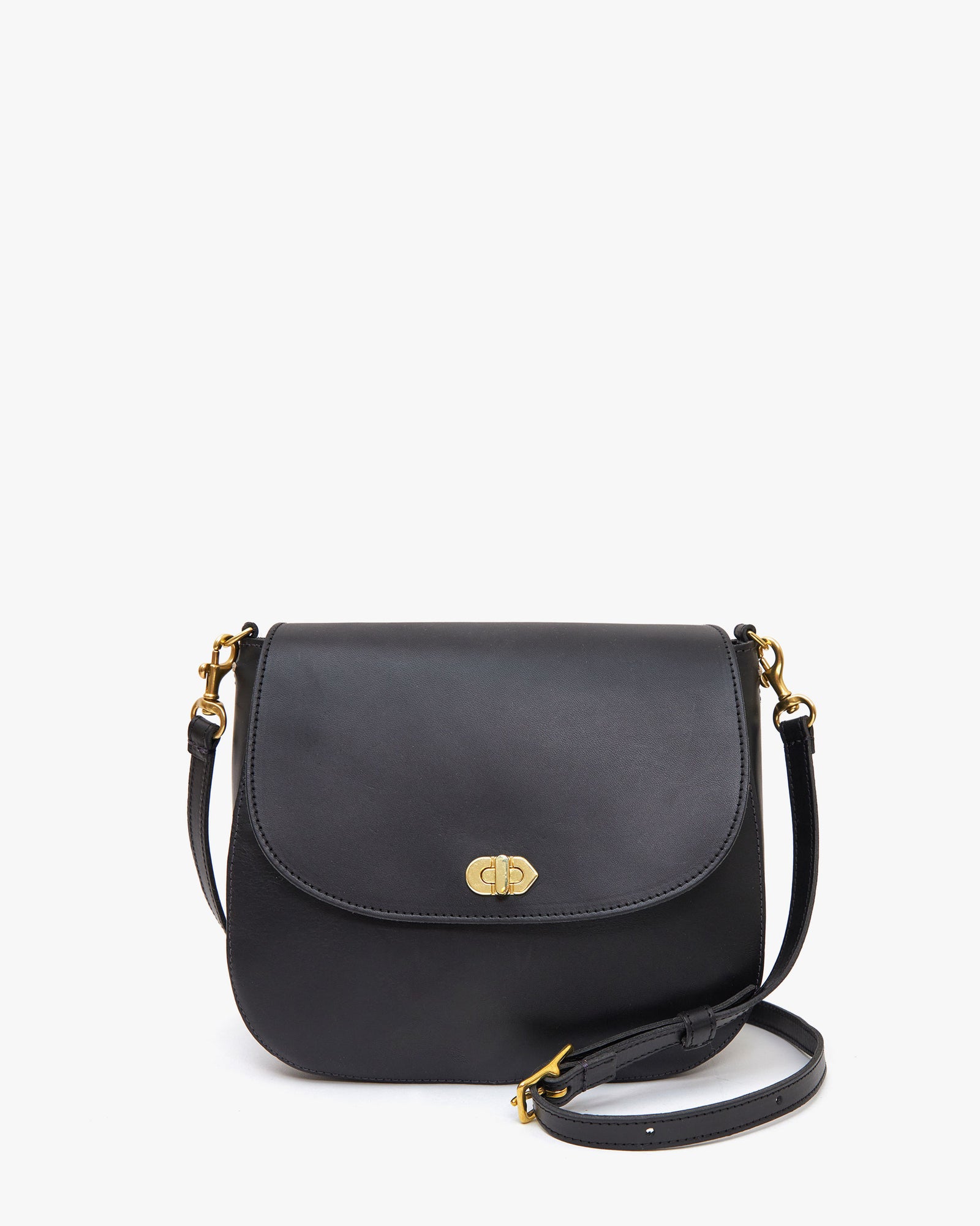 Bags, Clare V Turnlock Louis V Black Purse