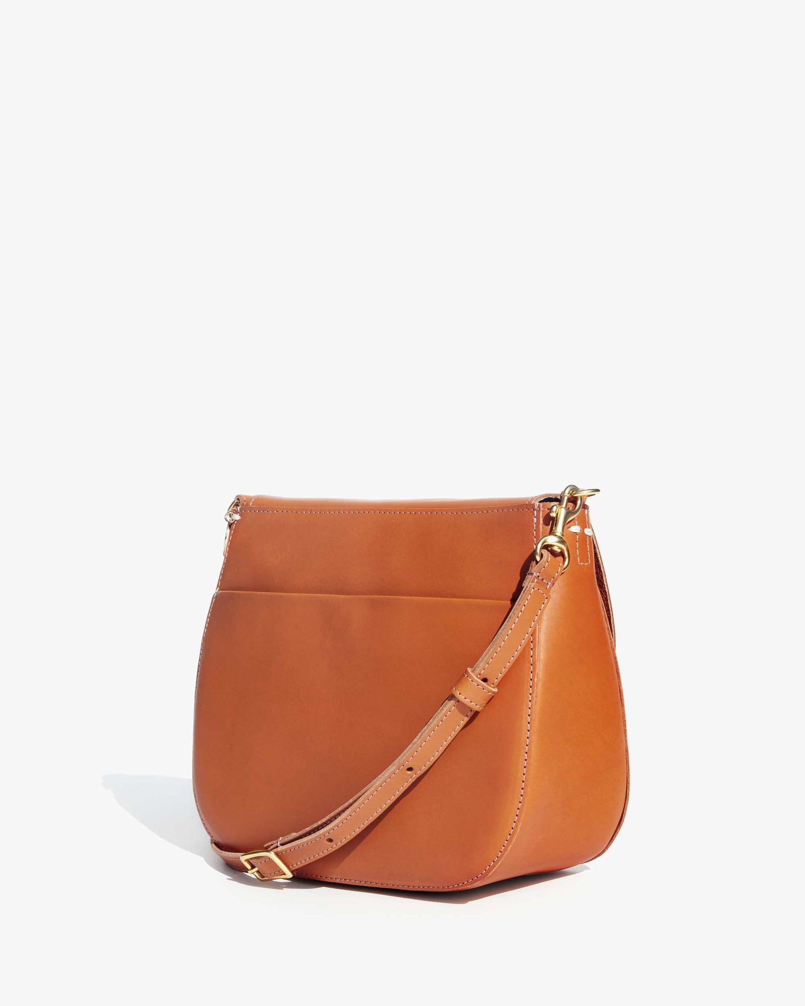 Clare V. Turnlock Louis Bag | Brown | One Size | Shopbop
