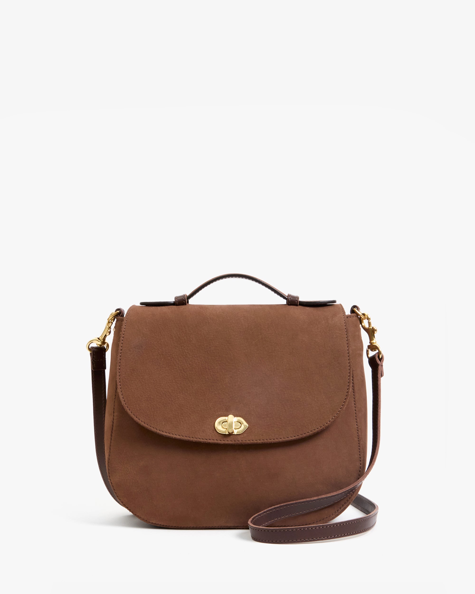 Turnlock Louis w/ Top Handle – Clare V.