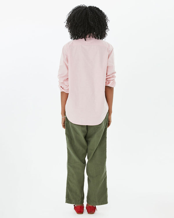 back image of Mecca in the Steven Alan Tux Shirt In Salmon