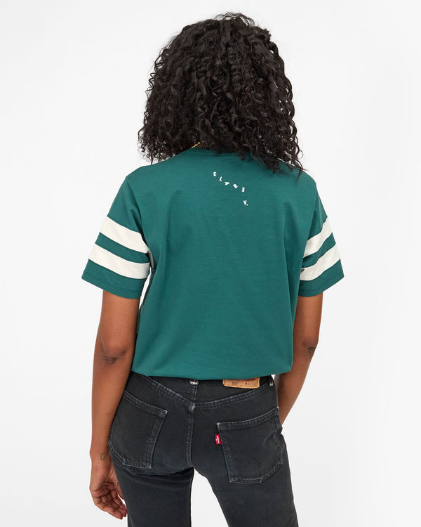 Varsity Tee back view