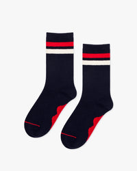 Varsity Cashmere Crew Socks