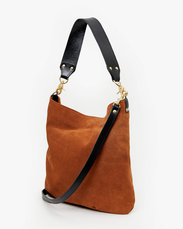 back flat of the Chestnut Suede Veronique