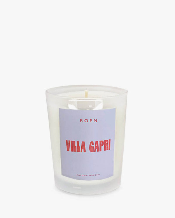 Roen Candle in the scent Villa Capri