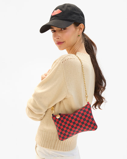 Wallet Clutch with Shoulder Strap
