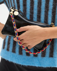 Shortie Strap on Wallet Clutch w Tabs