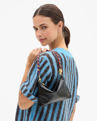 Wallet Clutch w Tabs with Shortie Strap