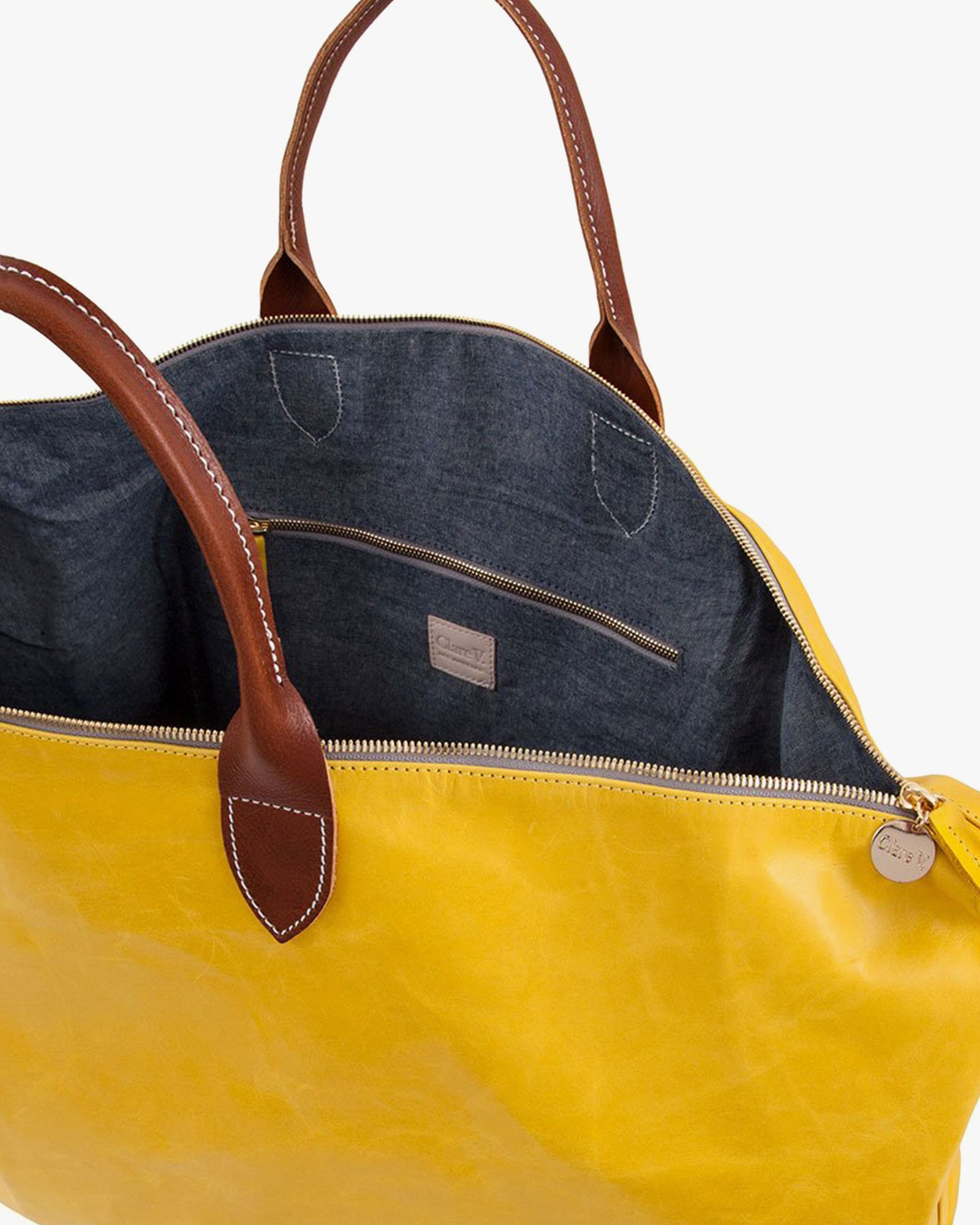 Yellow Weekender Bag – Clare V.