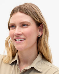 Whiskers Stud Earrings on Elle