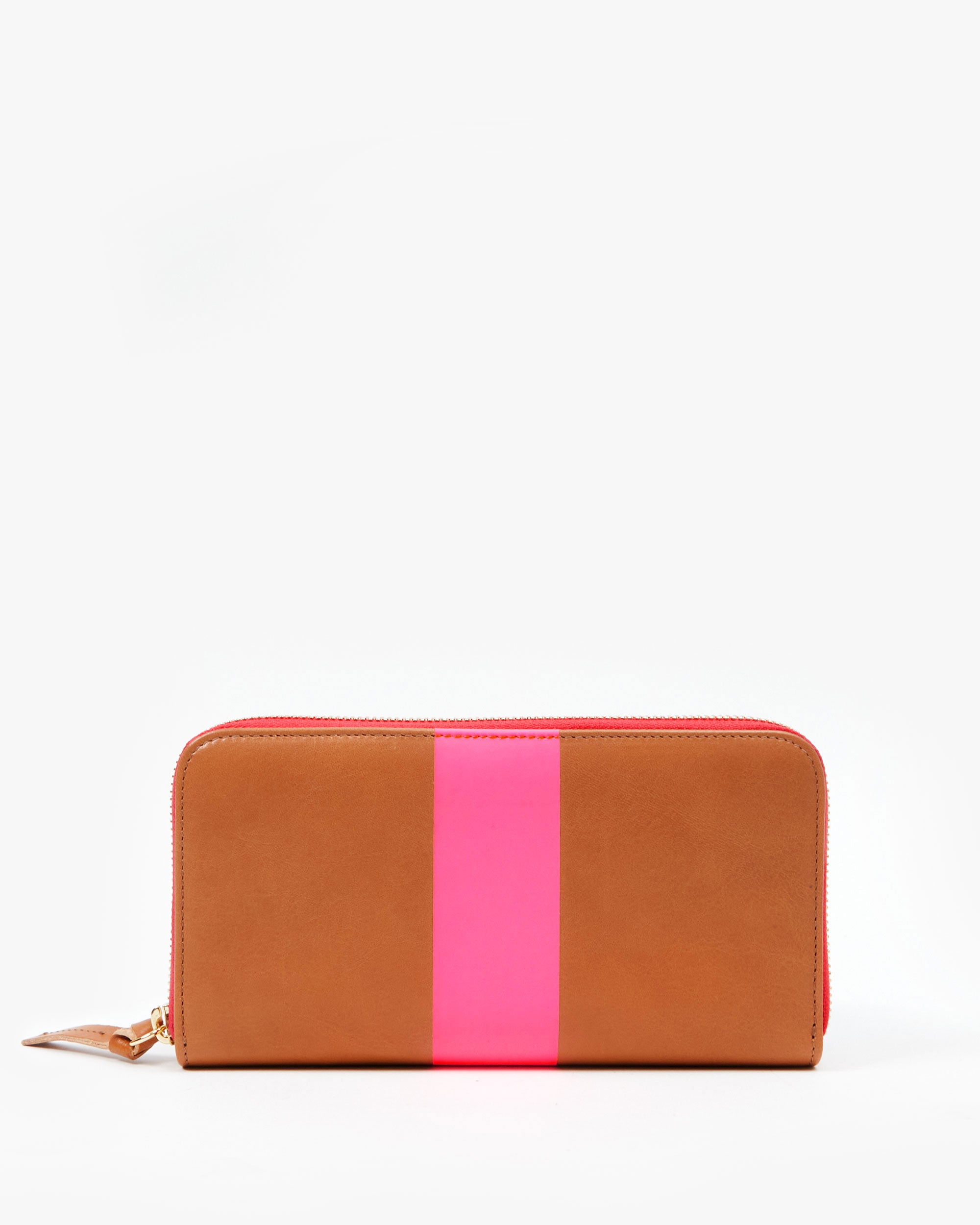 Clare V. chit chat. Matilde with the Neon Pink Le Zip Sac