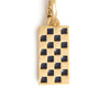 Checker Dogtag Charm
