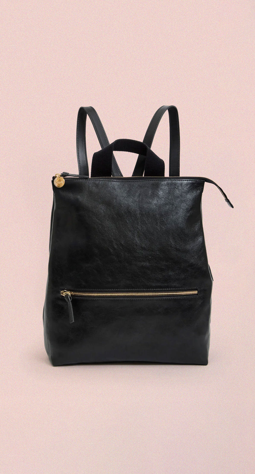 Black Remi Backpack. 