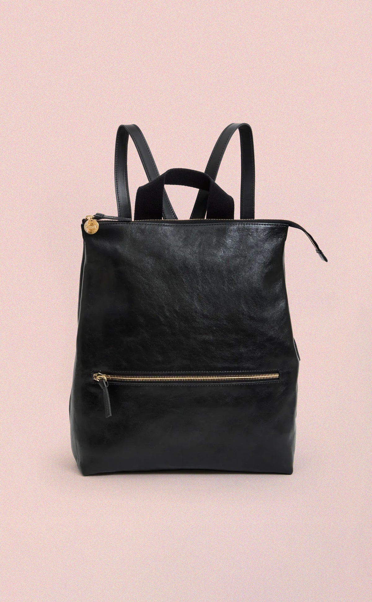 Black Remi Backpack. 
