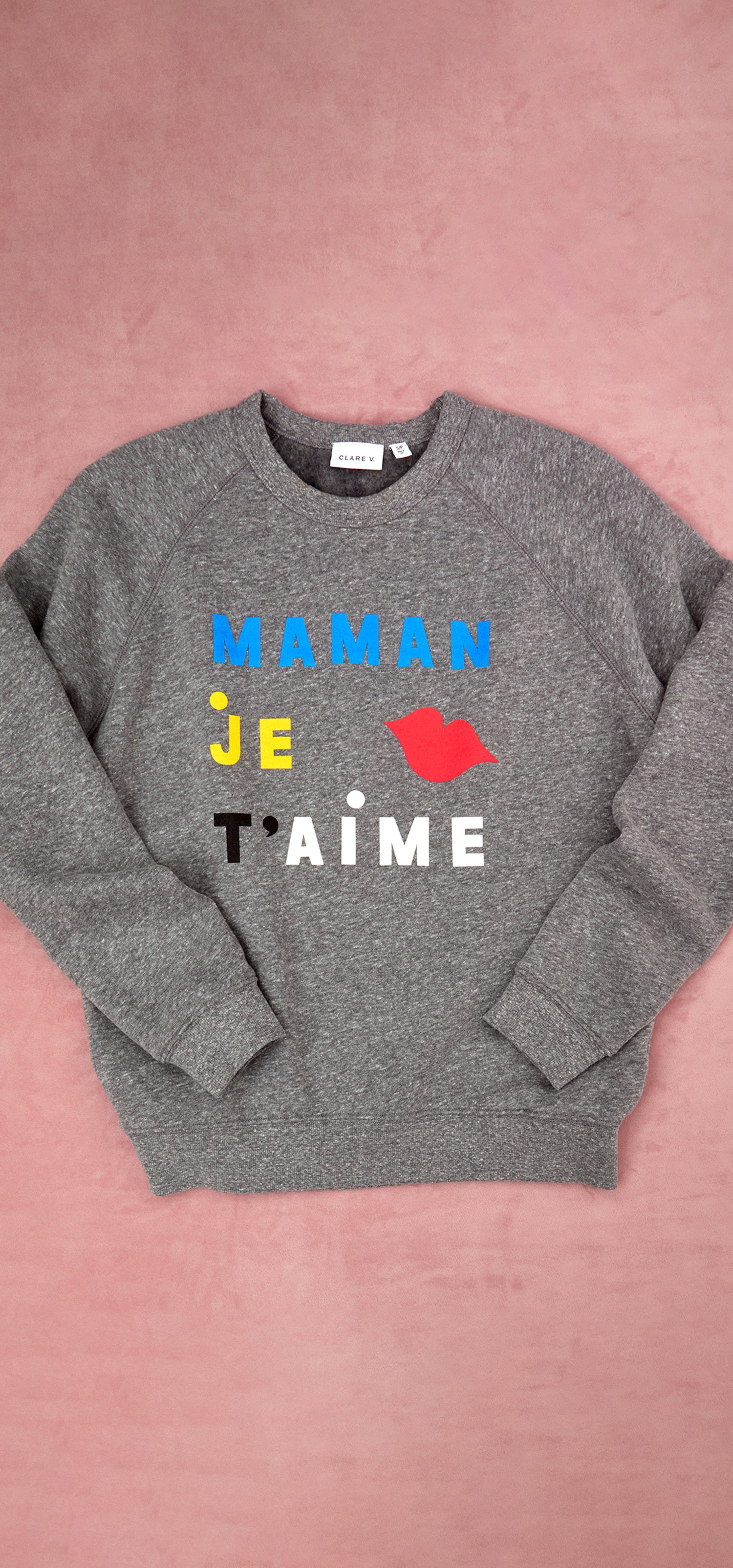 Mamn Je T'aime CV x Every Mother Counts Sweatshirt.