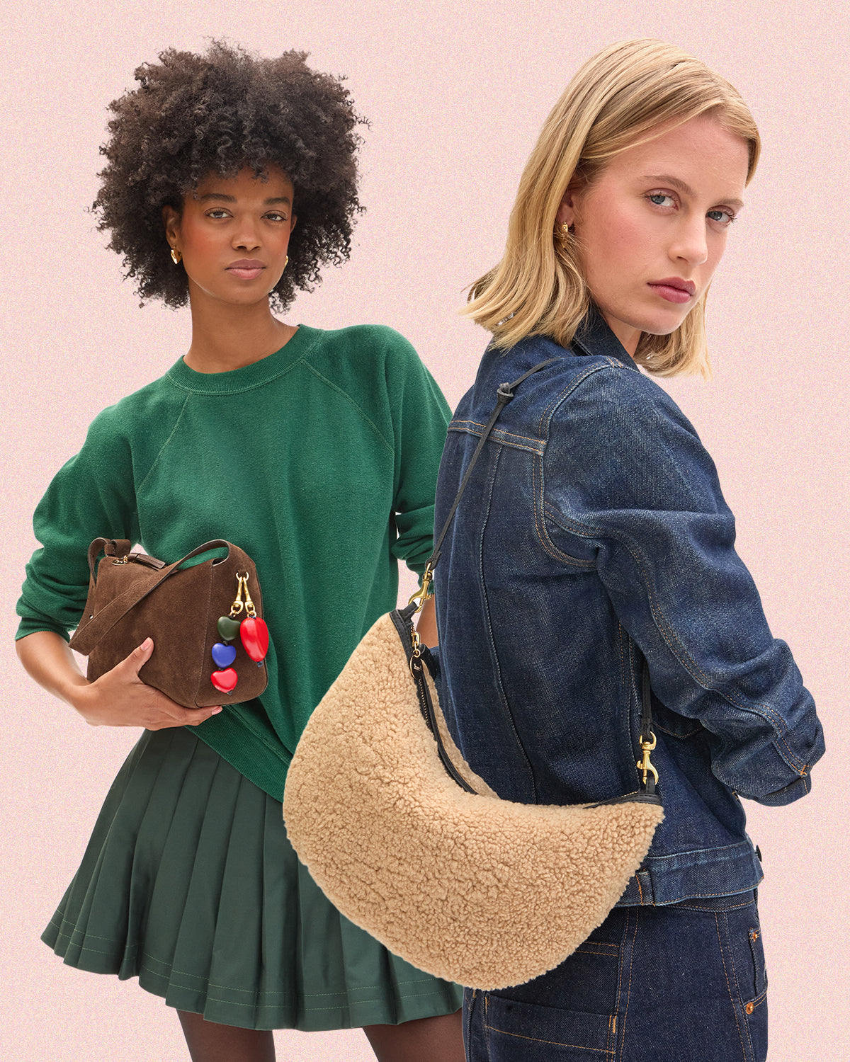 Models carrying the Fleurine and Lune.