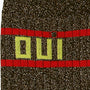 Oui/Non Metallic Crew Socks