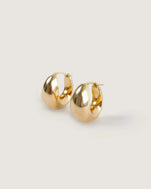 Bold Teardrop Hoop Earrings